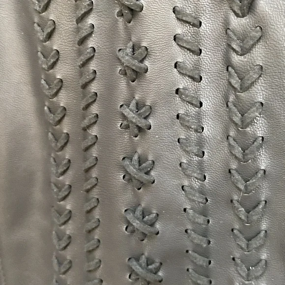 BLANK DENIM NYC whipstitch faux leather pant - Picture 6 of 11